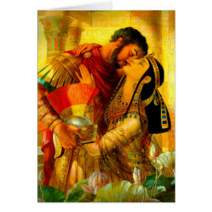 Cleopatra & Marc Antony by Leyendecker