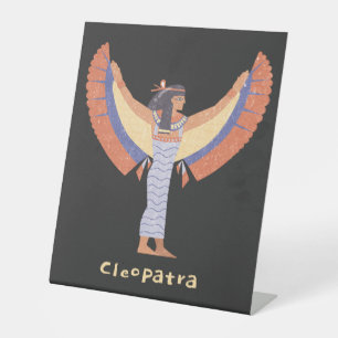 Cleopatra. Pedestal Sign