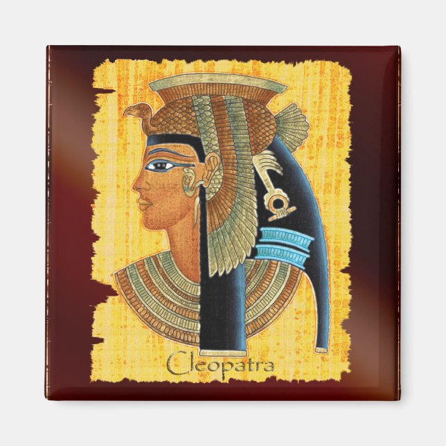 "Cleopatra" Queen of Ancient Egypt Art Magnets (Front)