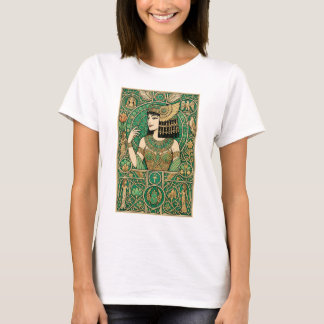 Cleopatra Queen of Egypt – Art Nouveau Style T-Shi T-Shirt