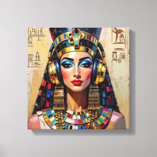CLEOPATRA QUEEN OF THE NILE 3 CANVAS PRINT