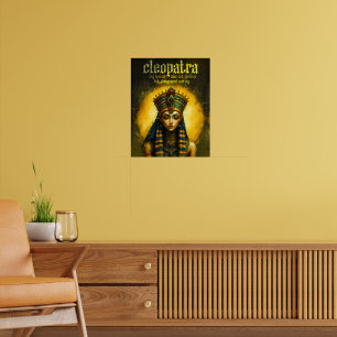 Cleopatra - The Conquered Honour Egyptian Queen Poster