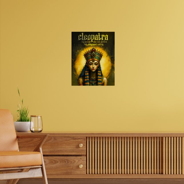 Cleopatra - The Conquered Honour | Egyptian Queen  Poster (Living Room 2)