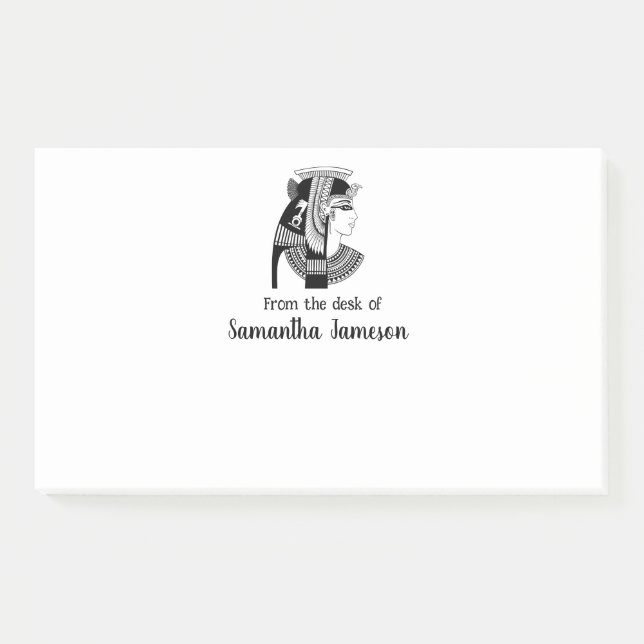 Cleopatra vintage illustration post-it notes (Front)