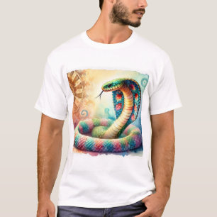 Cleopatras Asp 050824AREF140 - Watercolor T-Shirt