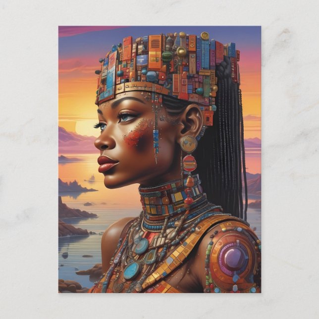 Cleopatra's Gaze Postcard (Front)