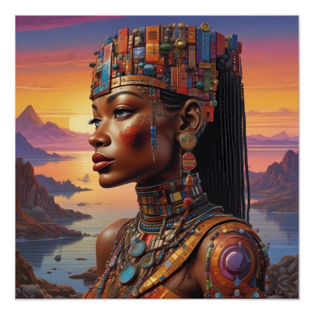Cleopatra's Gaze Poster (Front)
