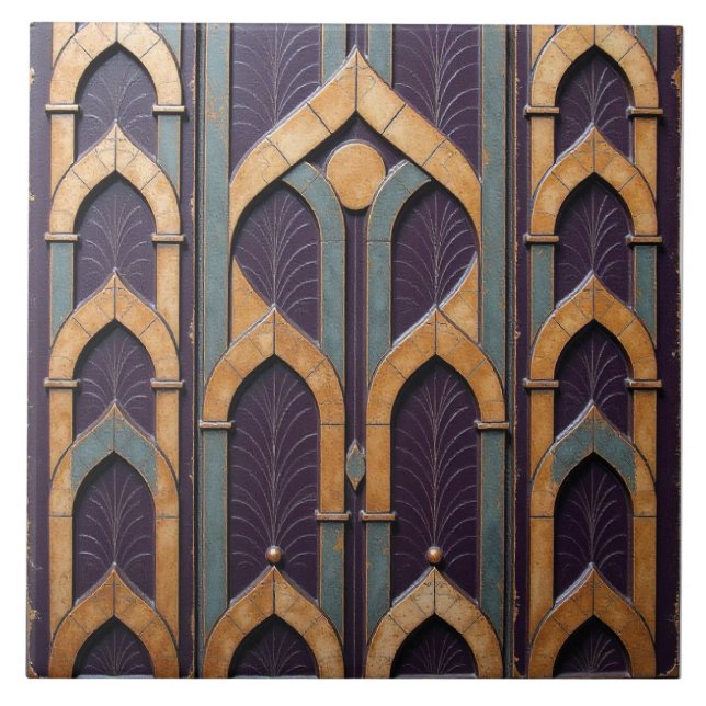 Cleopatra's Secret Garden Tile (Front)