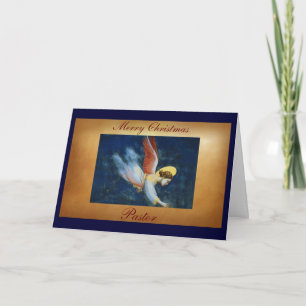 Clergy Card  Merry Christmas Pastor