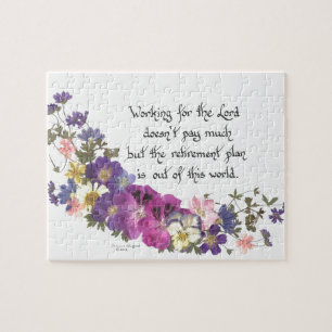 Clergy or volunteer gift jigsaw puzzle