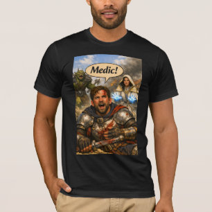 Cleric Healing Fighter T-shirt