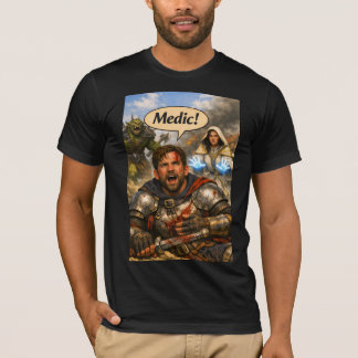 Cleric Healing Fighter T-shirt