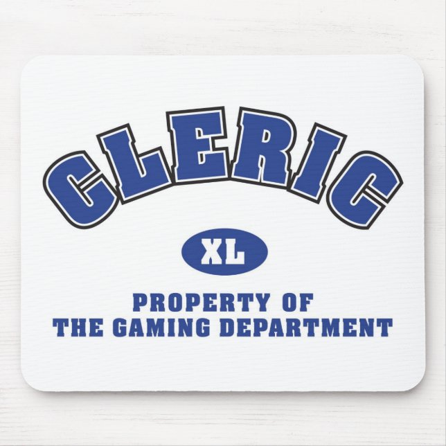Cleric Mouse Mat (Front)