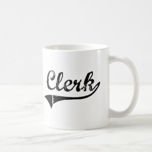 Clerk Professional Job Coffee Mug