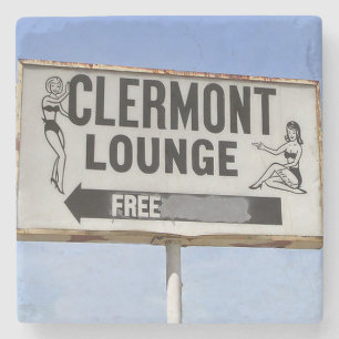 Clermont Lounge Atlanta, Clermont Lounge,   Stone Coaster