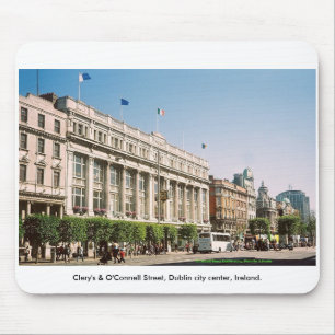 Clery's & O'Connell St. Dublin city Ireland Mouse Mat