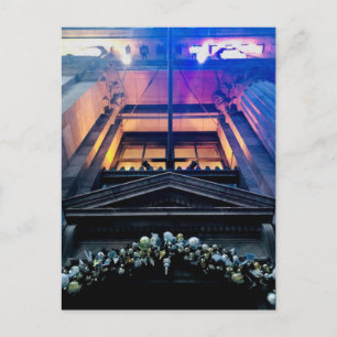 Cleveland Architecture at Christmas Postcard