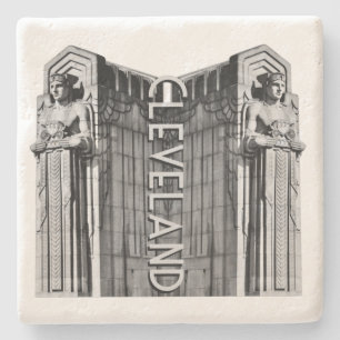 Cleveland Art Deco Coaster