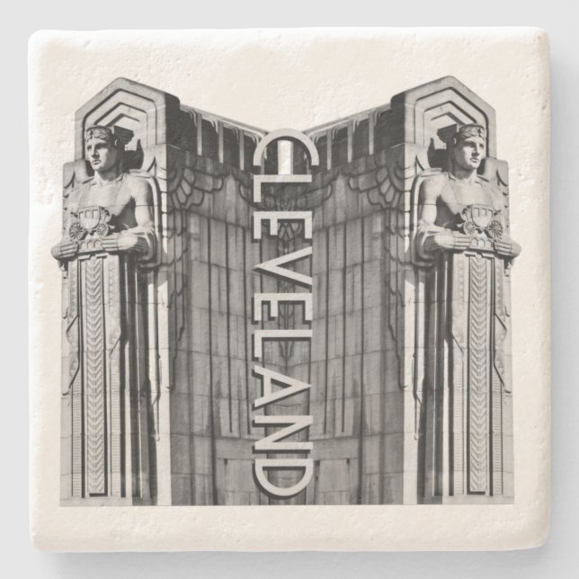 Cleveland Art Deco Coaster (Front)