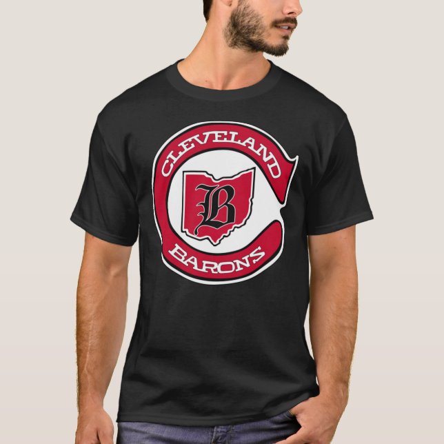 Cleveland Barons Logo Classic T-Shirt (Front)