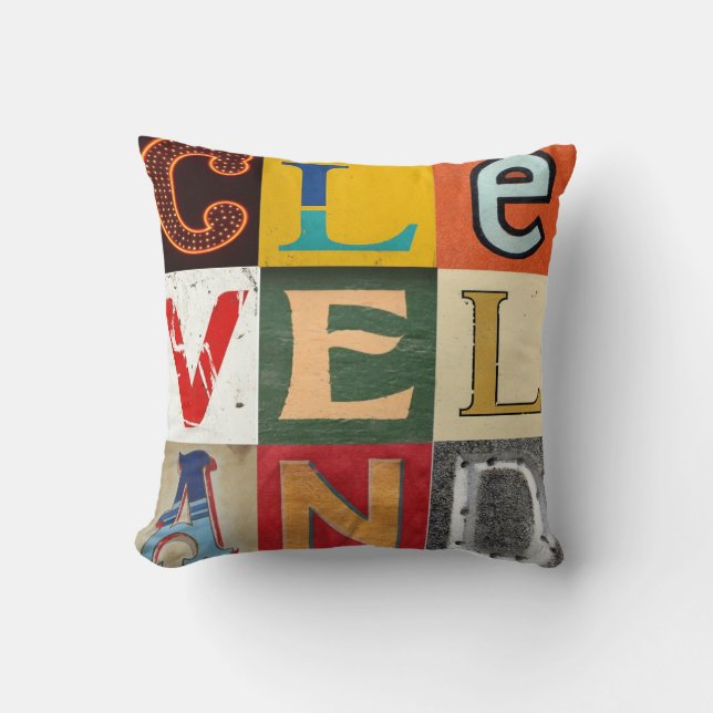CLEVELAND! CUSHION (Front)
