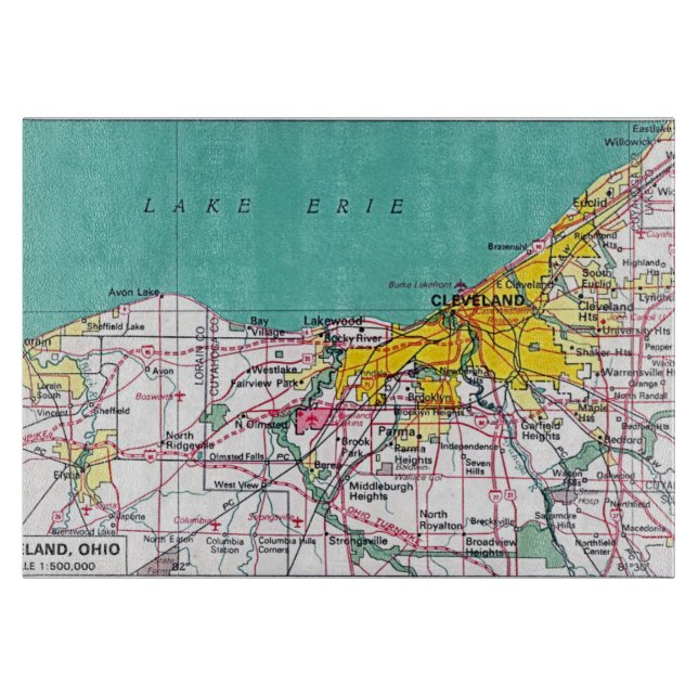 Cleveland Cutting Board (Front)