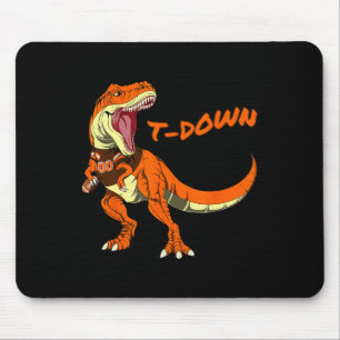 Cleveland Dinosaur Tyrannosaurus Rex Footll Touchd Mouse Mat