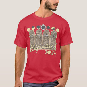 Cleveland Eclipseland T-shirt (red)