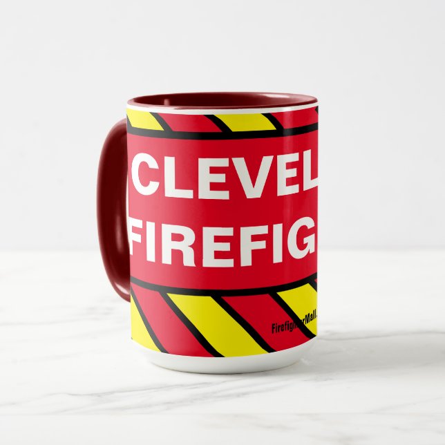 CLEVELAND FIREFIGHTER MUG (Front Left)