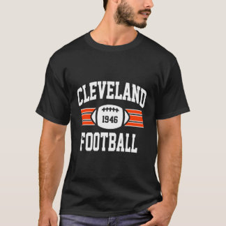 Cleveland Football Athletic Vintage Sports Team Fa T-Shirt
