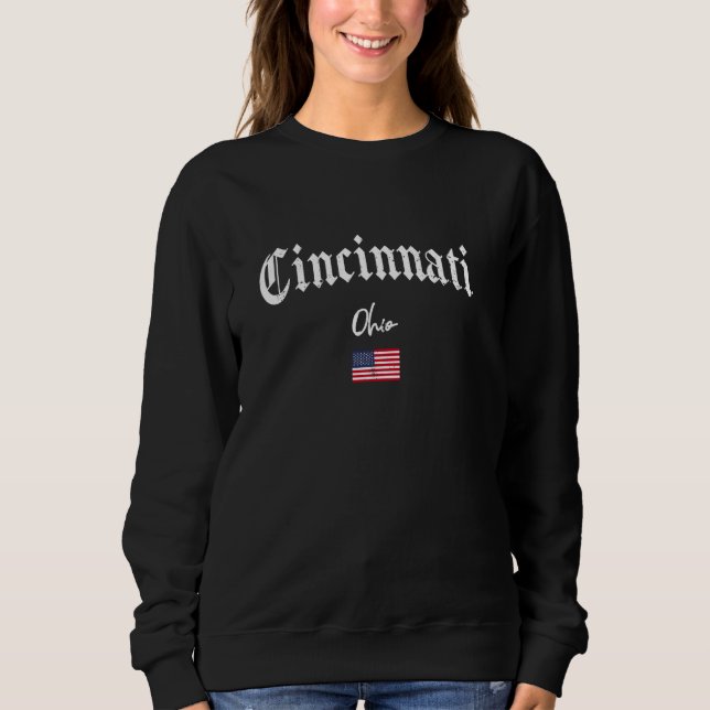 Cleveland Gothic Design Sweatshirt (Front)