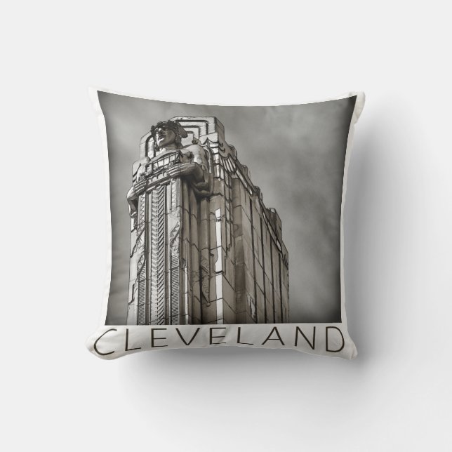 Cleveland - Guardian of Traffic Cushion (Front)