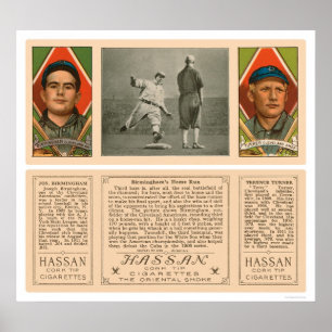 Cleveland Indians Baseball 1912 Poster