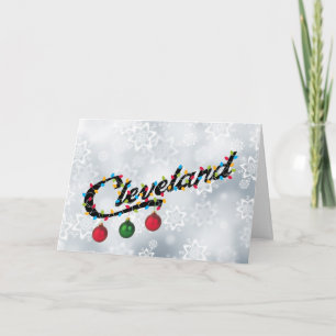 Cleveland   "It's Christmas Time in the City" Holiday Card