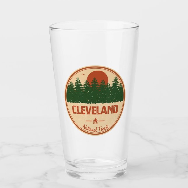 Cleveland National Forest Glass (Front)