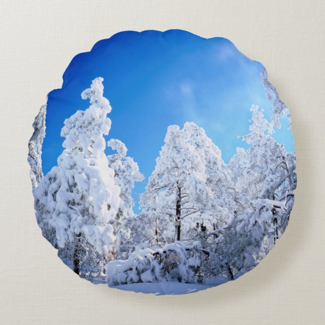 Cleveland National Forest Round Cushion (Front)