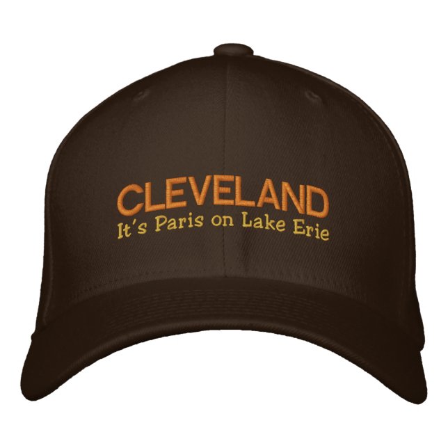 Cleveland, OH  It's Paris On Lake Erie Embroidered Embroidered Hat (Front)
