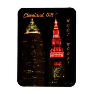Cleveland OH Sports Fan Fridge Magnet