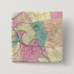 Cleveland, Ohio 2 15 Cm Square Badge