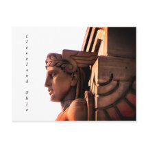 Cleveland Ohio Art Deco (Vertical) Postcard