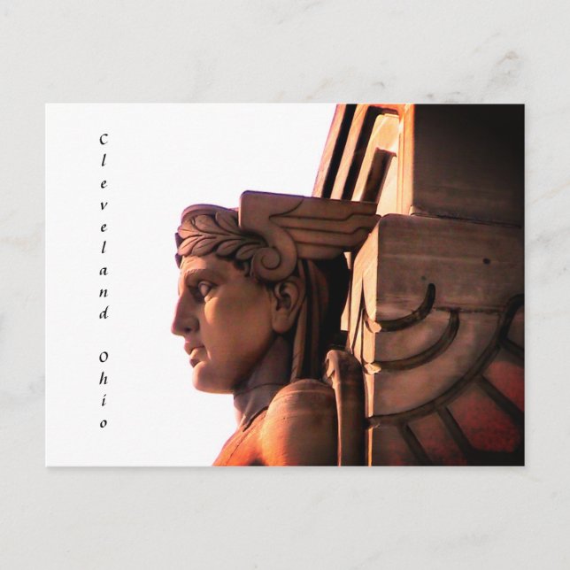 Cleveland Ohio Art Deco (Vertical) Postcard (Front)