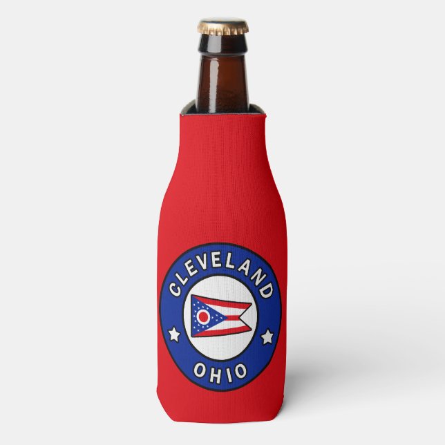Cleveland Ohio Bottle Cooler (Bottle Front)