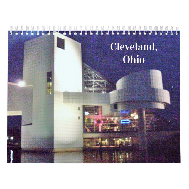 CLEVELAND,OHIO calendar (Cover)