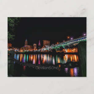Cleveland Ohio cityscape Postcard