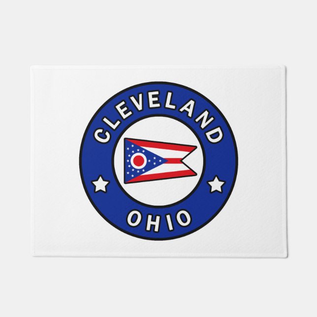 Cleveland Ohio Doormat (Front)