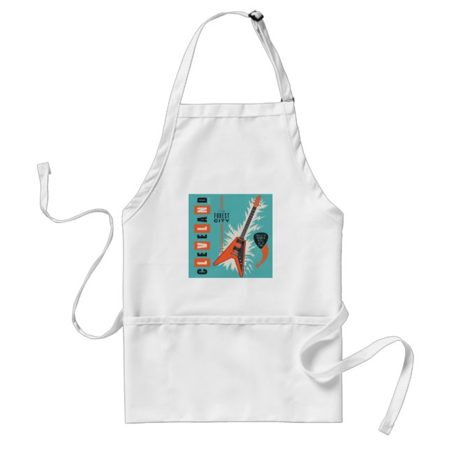 Cleveland Ohio | Electric Guitar Standard Apron (Front)