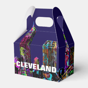 Cleveland, Ohio in graffiti Favour Box