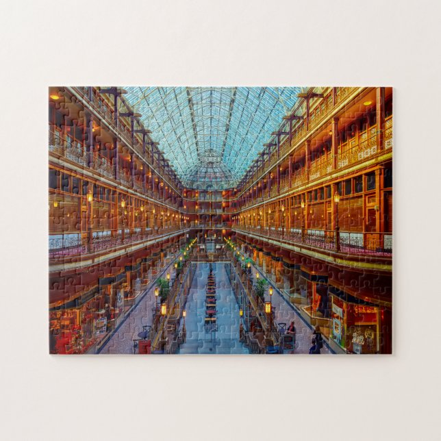 Cleveland Ohio Jigsaw Puzzle (Horizontal)