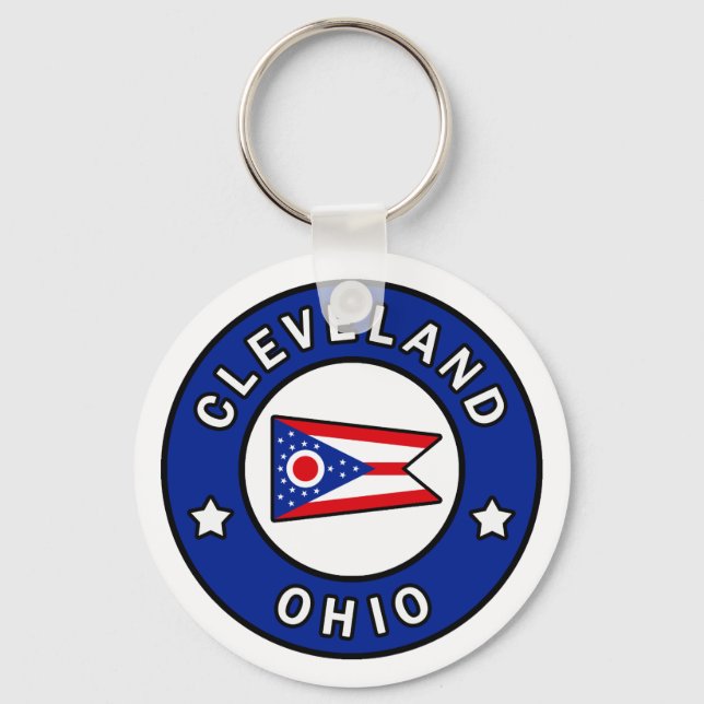 Cleveland Ohio Key Ring (Front)