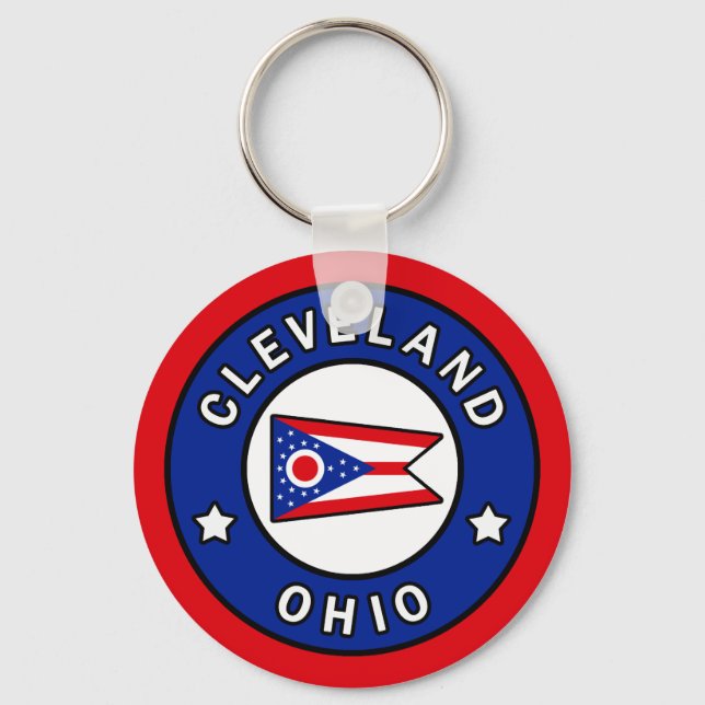 Cleveland Ohio Key Ring (Front)